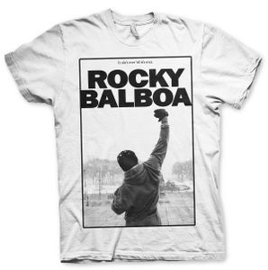 Rocky Balboa It ain't over 'til it's over T-Shirt white L