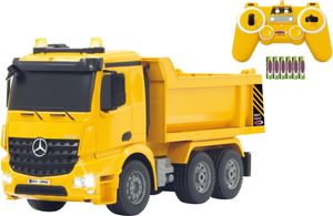 JAMARA RC Spielzeug-Bagger Baufahrzeug-Spielzeug mit Fernsteuerung Muldenkipper