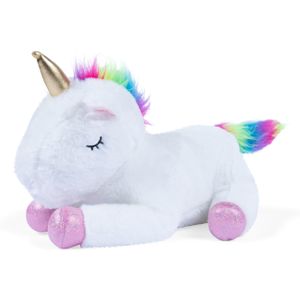 PixieCrush Einhorn-Plüschtiere für Mädchen im Alter von 3–8 Jahren – Mama-Einhorn mit 4 Baby-Einhörnern – Magisches Einhorn-Plüschkissen – Bezaubernde Plüsch-Einhörner