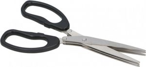kräuterschere 19 cm Stahl schwarz kräuterschere 19 cm Stahl schwarz