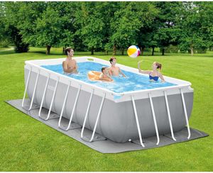 Intex Swimmingpool-Set Prism Frame Rechteckig 400x200x122 cm