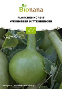 Flaschenkürbis Weinheber Kittenberger |Flaschenkürbissamen von Bionana