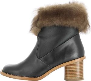 Neosens Schuhe mit hoher absatz S578 RESTORED SKIN-HAIR EBONY / DEBINA Farbe Ebony