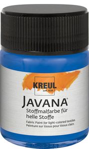 Kreul Javana Stoffmalfarbe für helle Stoffe royalblau 50 ml
