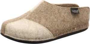 Dr. Feet Damen Hausschuh Wooly grün
