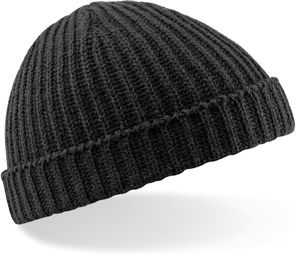 Beechfield Unisex Beanie Rybárska čiapka B460 Black One Size