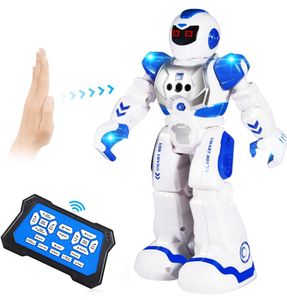 Intelligente RC Roboter Spielzeug Kinder ab 3 Jahre Ferngesteuertes RC-Roboterspielzeug mit Infrarot Controller Gestensteuerung RC Roboter