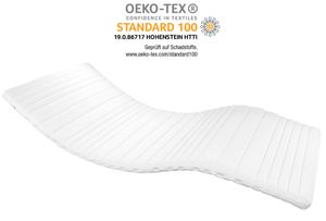 AM Qualitätsmatratzen | Basic Komfortschaum-Topper | 150x200 cm | 6 cm Höhe | Matratzentopper | 150/200 | Komfortschaum Topper AM Qualitätsmatratzen | Basic Komfortschaum-Topper | 150x200 cm | 6 cm Höhe | Matratzentopper | 150/200 | Komfortschaum Topper
