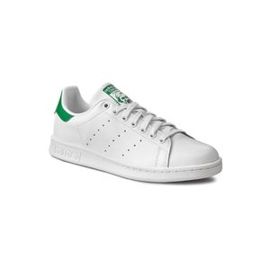 Adidas - Buty - Trampki - M20324-StanSmith - Unisex - biały,zielony - 4.0