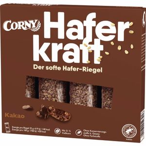 Corny Haferkraft Kakao Müsliriegel, 4x35g