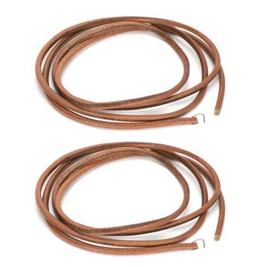 2Pcs Nähmaschine Gürtel Rindsleder Haushalt Bold Haken Fuß Pedal Teile Zubehör