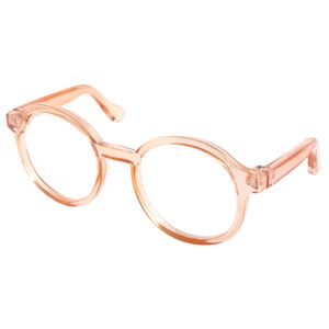 Haustier-Brille, auffällige, realistisch aussehende, stilvolle Kunststoff-Brille, Haustier-Verkleidungszubehör für den Außenbereich-Tawny
