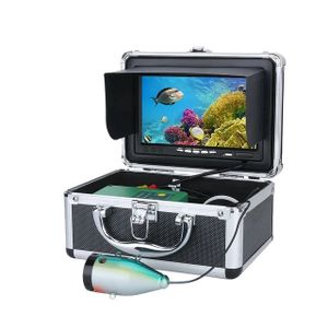 Unterwasser-Angelkamera, 7-Zoll-HD1080P-Kamera, Infrarot-Lampe Fischfinder, 30m mit DVR