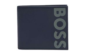 Hugo Boss - Big BL 8cc Geldbörse - RFID - Herren - marineblau (!!Hinweis, kein Kleingeldfach!!!)