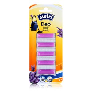 Swirl Staubsauger Deo Lavendel 5 Duftsticks - Für Staubsaugerbeutel
