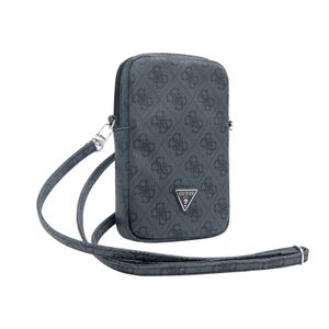 Torebka Guess Zip 4G Triangle - Czarna