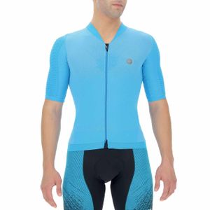 UYN Airwing OW Biking Man Short Sleeve Koszulka Turquoise/Black L