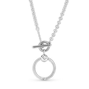 Pandora 391157C00-50 Dámský náhrdelník ze stříbra 925 s přívěskem Moments O