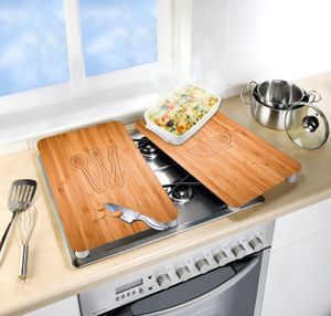WENKO 2521497100 WENKO Herdabdeckplatten Lunch 2 St.