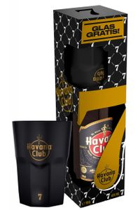 Havana Club Rum 7 Jahre alc. 40% vol. 0,7L + Glas