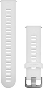 Garmin Ersatzband Quick Release Band, biała silikonowa opaska z elementami ze stali nierdzewnej 010-11251-1P