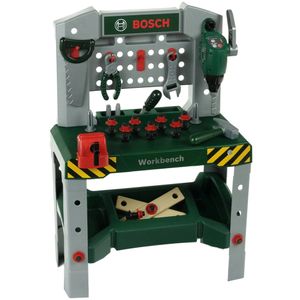 Bosch Kinder-Werkbank mit Werkzeugen Grün