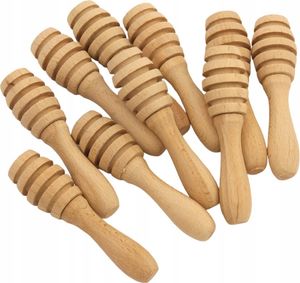 50x Holz Honiglöffel Set 9,5 cm Buche | Honiglöffel Löffel Natur