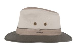 Hatland - UV-Fedora-Hut für Erwachsene - Xavier - Taupe, L