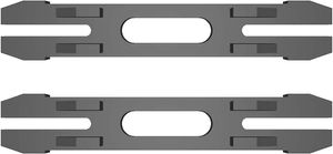 2 Stück für IKEA VIDGA Verbinder Verbindungsstück für Laufleiste Gardinenschiene