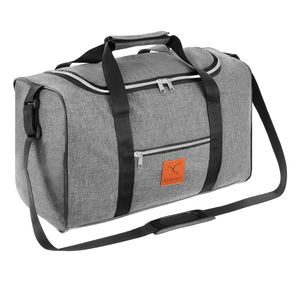 Granori Handgepäck Reisetasche 40x30x25 cm ET2 – Leichte Flugzeug Kabinengepäck Tasche mit Tragegurt für Damen und Herren in grau