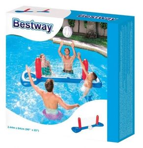 Restposten Wasser Volleyball Spiel Pool Schwimmbecken schwimmend mit Netz Ball 