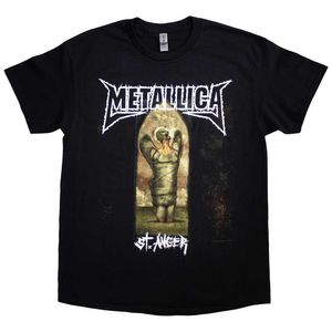 Metallica - Tričko "St Anger Angel" pre mužov/dámy Unisex RO11099 (L) (Black)