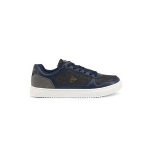 Dunlop Herren Turnschuhe Sneaker Sportschuhe Freizeit Freizeitschuhe Low-Top, Größe:EU 42, Farbe:Blau-marine