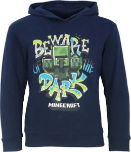 Minecraft Magier  Dark Kinder Hoodie Kapuzenpullover Pullover – Schwarz / 128