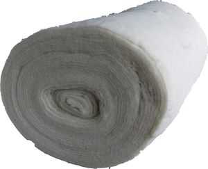 Woll Volumenvlies aus Schafschurwolle 200g/m², 1,5 m breit, 1 m lang, ca. 15 mm dick, 1,5 m²
