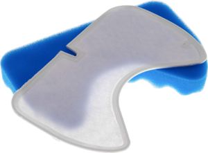 vhbw Filter-Set kompatibel mit Samsung SC6580, SC6582, SC6591, SC6583, SC6590, SC6592 Staubsauger - 2x Filter (Schaumstoff-Filter, Mikrofilter)