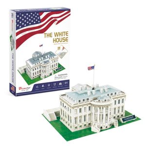CUBICFUN 3D-Puzzle Weißes Haus 64 Teile