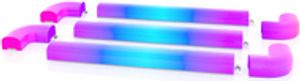 Govee H6062 - Intelligente Wandleuchte - Wi-Fi/Bluetooth - Transparent - Weiß - LED - Multi - 802.11b - 802.11g - Wi-Fi 4 (802.11n)