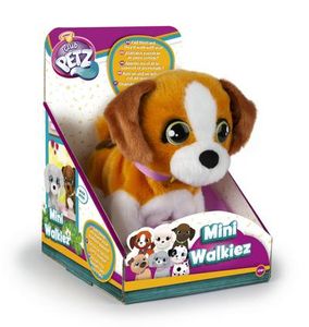 IMC stofftier Hund Mini Walkiez Beagle 20 cm Plüsch braun/weiß
