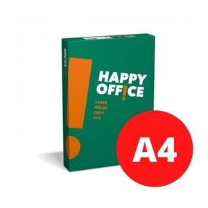 Happy Office kopírovací papier 500 listov 80g/m² DIN-A4 biely