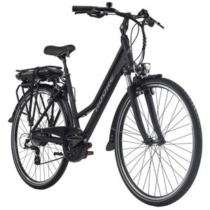 Pedelec E-Bike Dámsky mestský bicykel 28'' Adore Marseille black Adore 115E