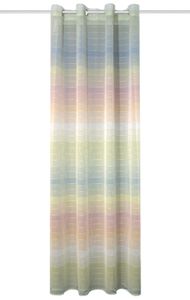 Ösenschal BxH 140x245cm Vorhang Farbverlauf Streifen Gardine Vorhang multicolor