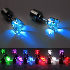 LED Diamant-Ohrstecker leuchtende Ohrringe LED-Fashion LED Ohrstecker (2 Stück) - Farbwechsel