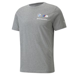 Puma BMW Motorsport Logo Herren T Shirt, Größe:M, Farbe:Grau