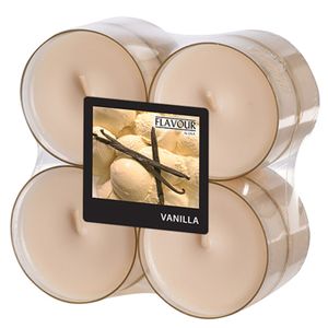 48 Stück Maxi-Duftteelichter, Vanilla, Ø 59 mm · 24 mm,  Flavour