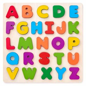 Woody Puzzle ABC-massive Buchstaben auf dem Brett