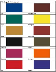 Caparol AVA Vollton und Abtönfarbe Innen/Außen 5 L Farbwahl, Farbe:Umbra