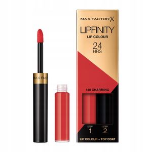 Max Factor Lipfinity Lip Colour Dwufazowa pomadka w płynie 140 Charming