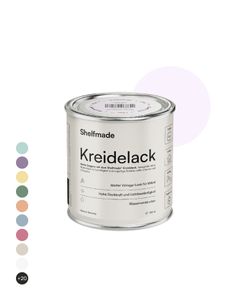 Kreidefarbe Möbel Shabby Chic Holzlack DIY - Chalk Paint matter Look, Inhalt:750 ml, Farbe:Lilac