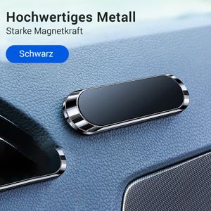 Handy Halterung Halter Magnet Auto KFZ Lenkstange Armaturenbrett Universal Smartphone Farbe: Schwarz